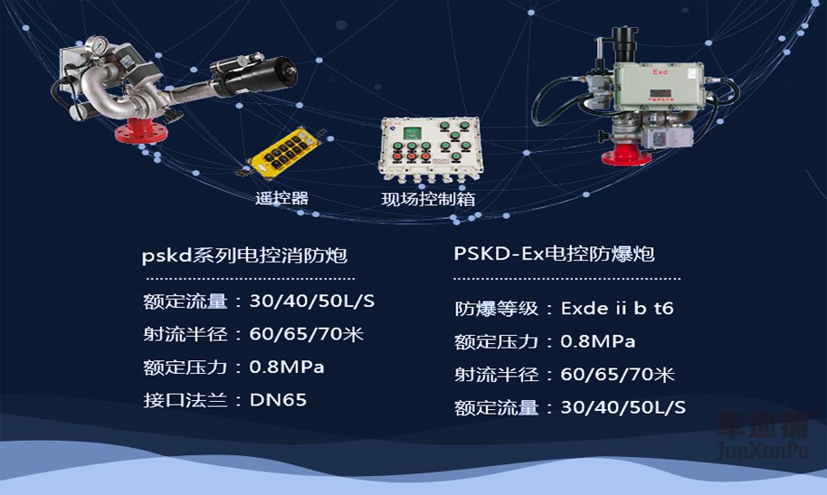 PSKD電控式消防水炮